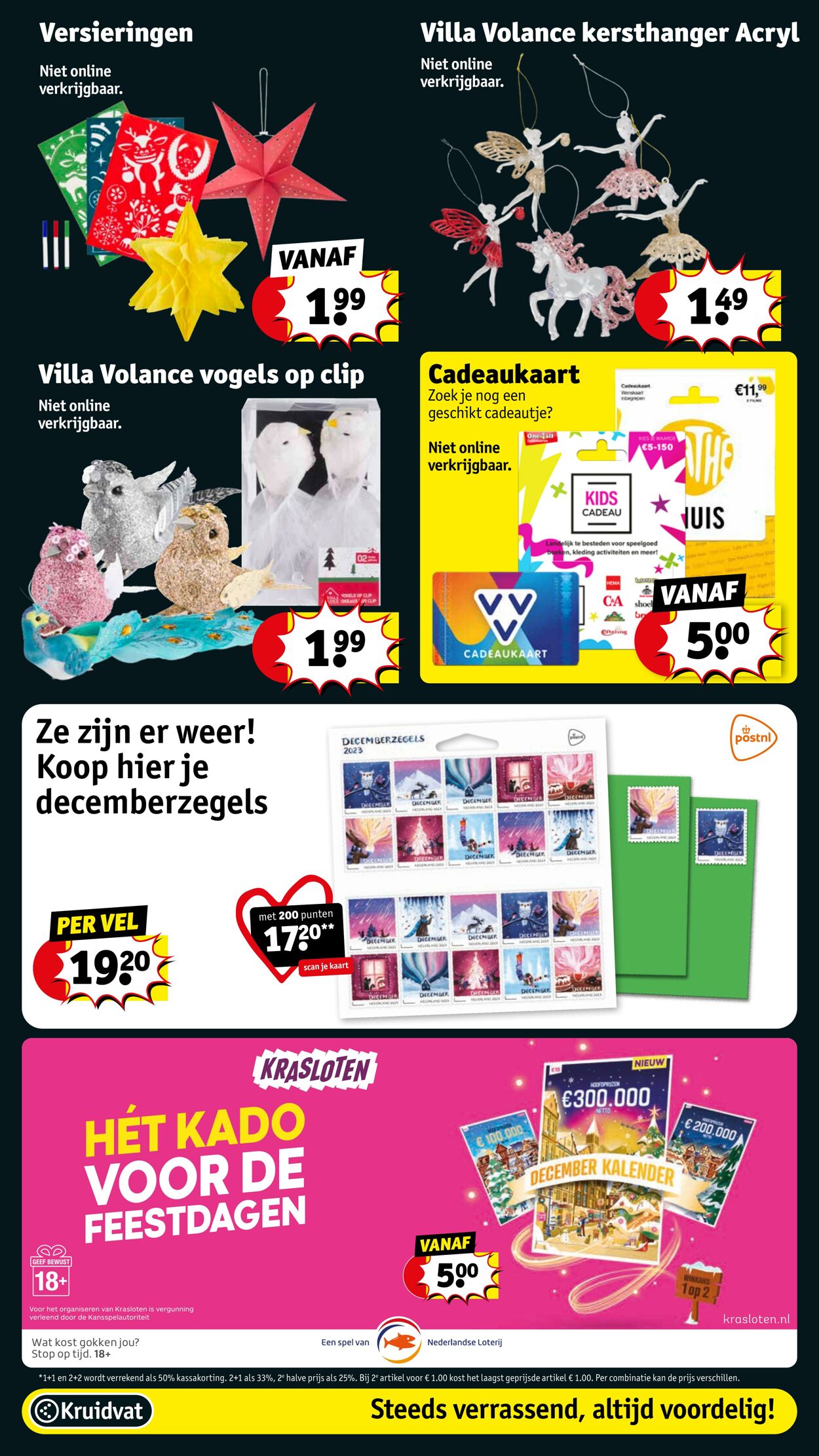 Folder Kruidvat 20.11.2023 - 26.11.2023