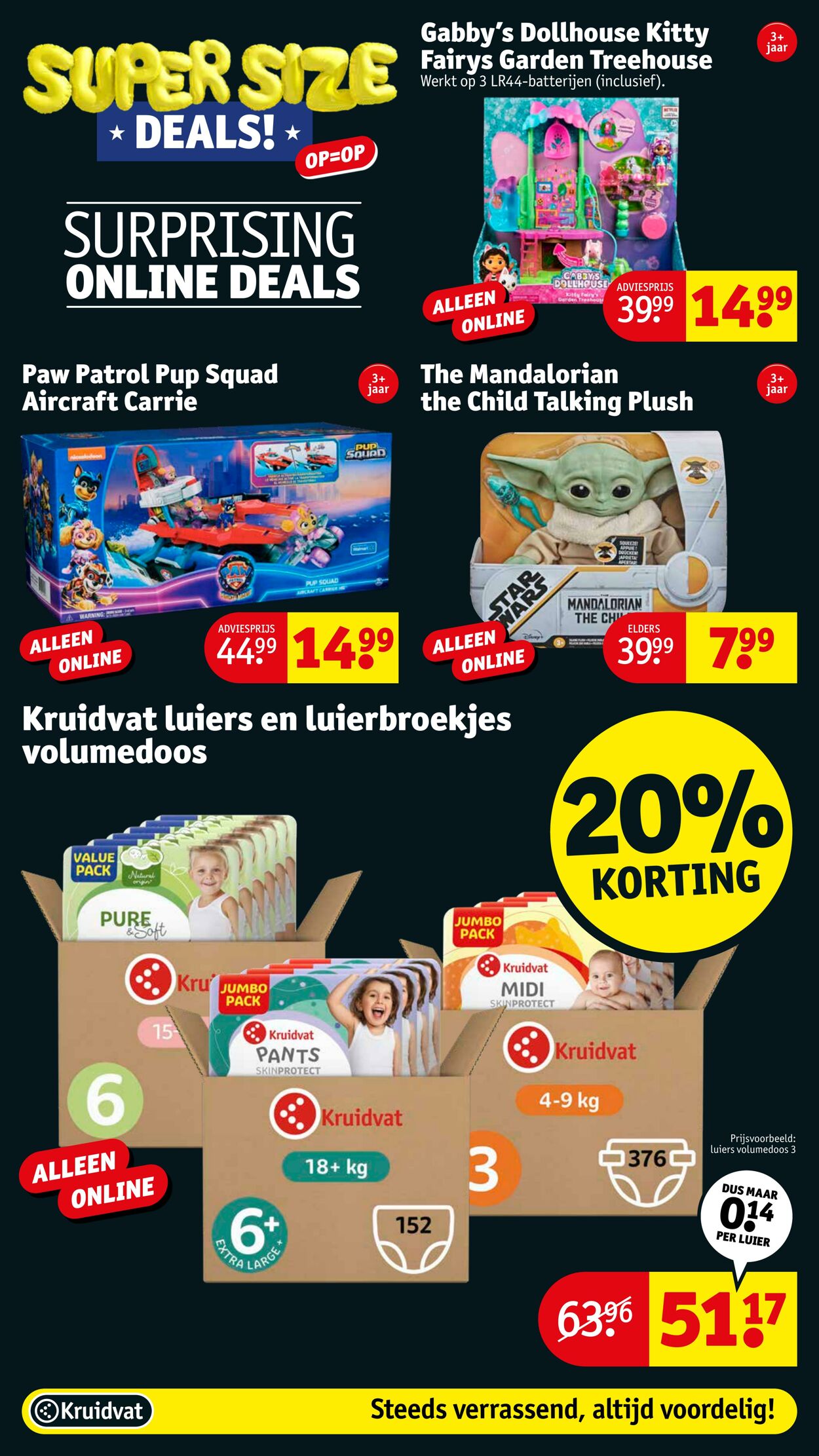 Folder Kruidvat 25.11.2024 - 01.12.2024