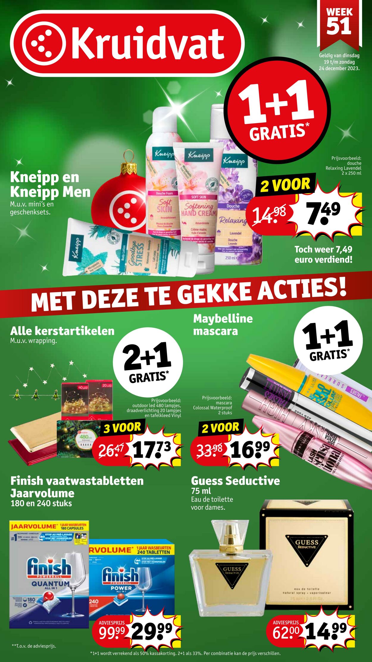 Folder Kruidvat 18.12.2023 - 24.12.2023