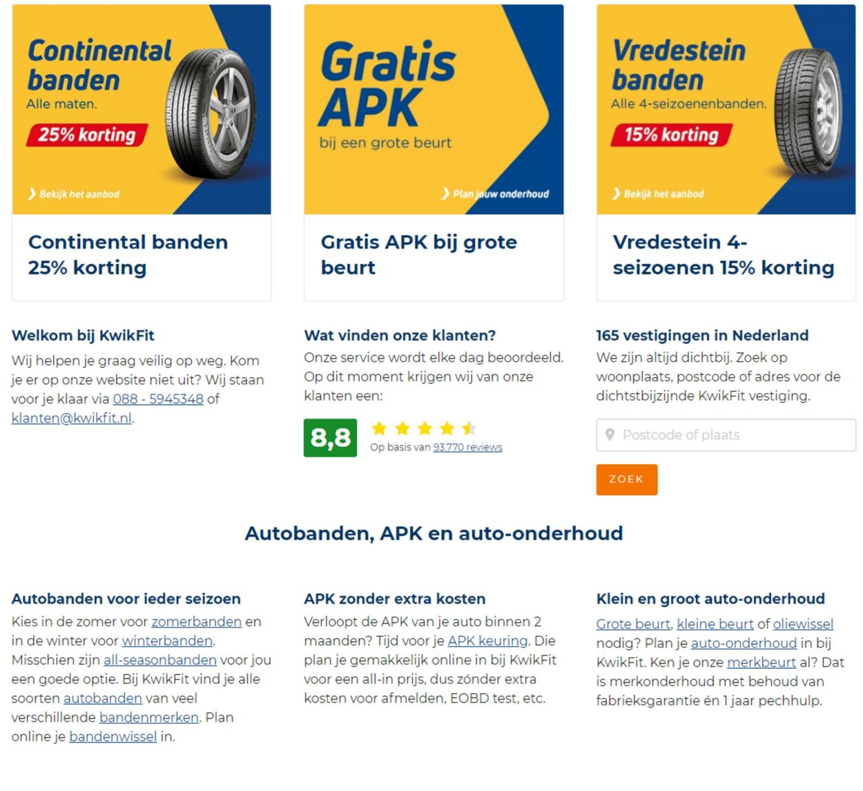 Kwik-Fit Aanbiedingen Folders