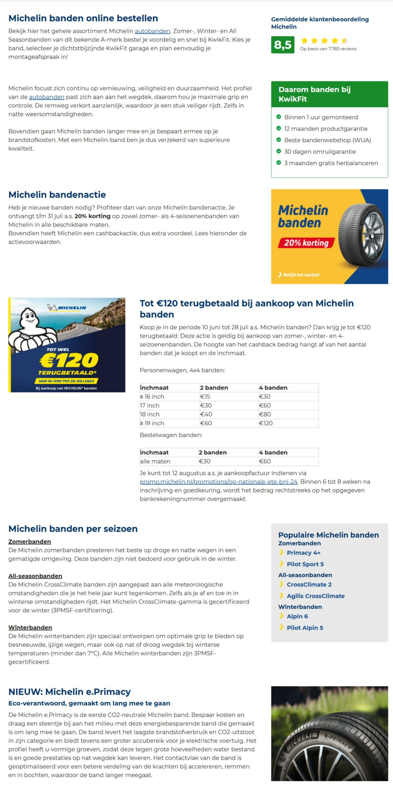 Folder Kwik-Fit 24.07.2024 - 07.08.2024