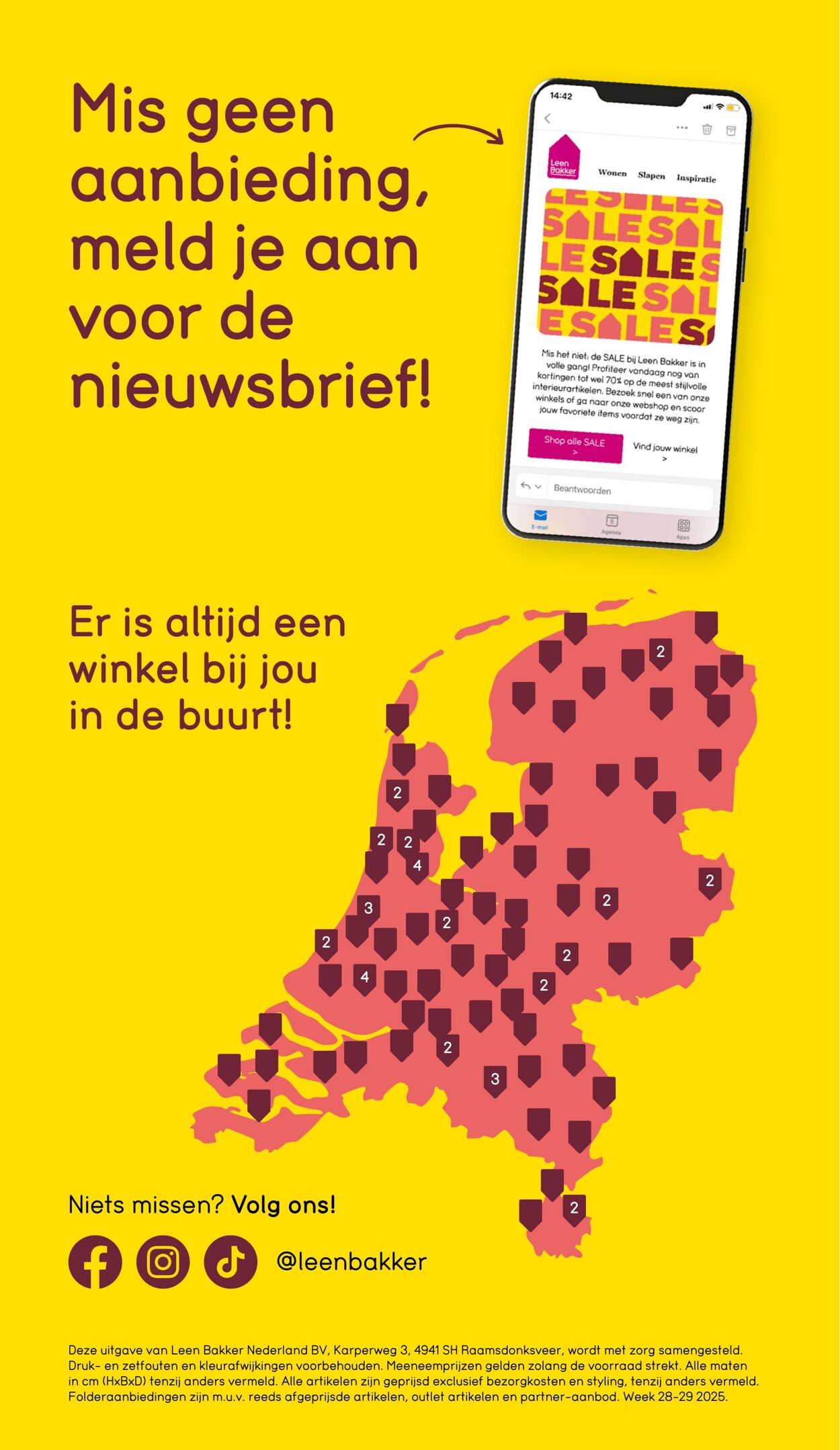 Folder Leen Bakker 07.07.2025 - 20.07.2025