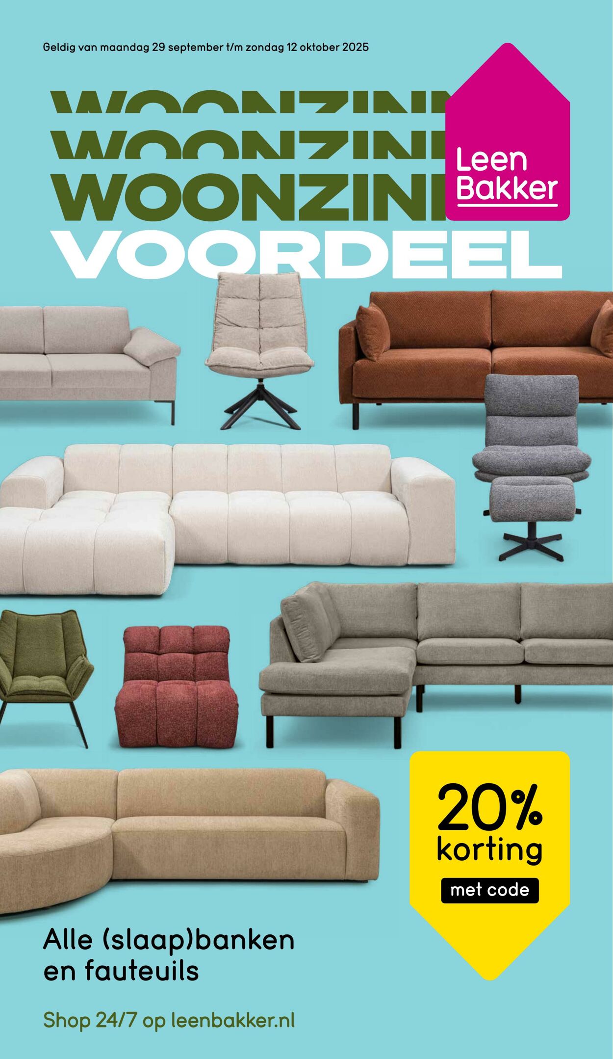 Folder Leen Bakker 29.09.2025 - 12.10.2025