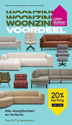 Folder Leen Bakker 29.09.2025 - 12.10.2025