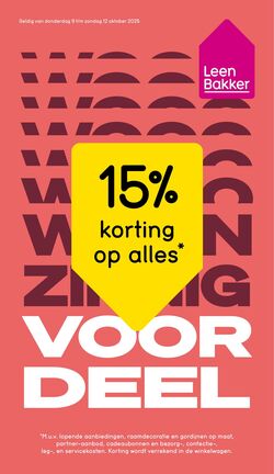 Folder Leen Bakker 09.10.2025 - 12.10.2025