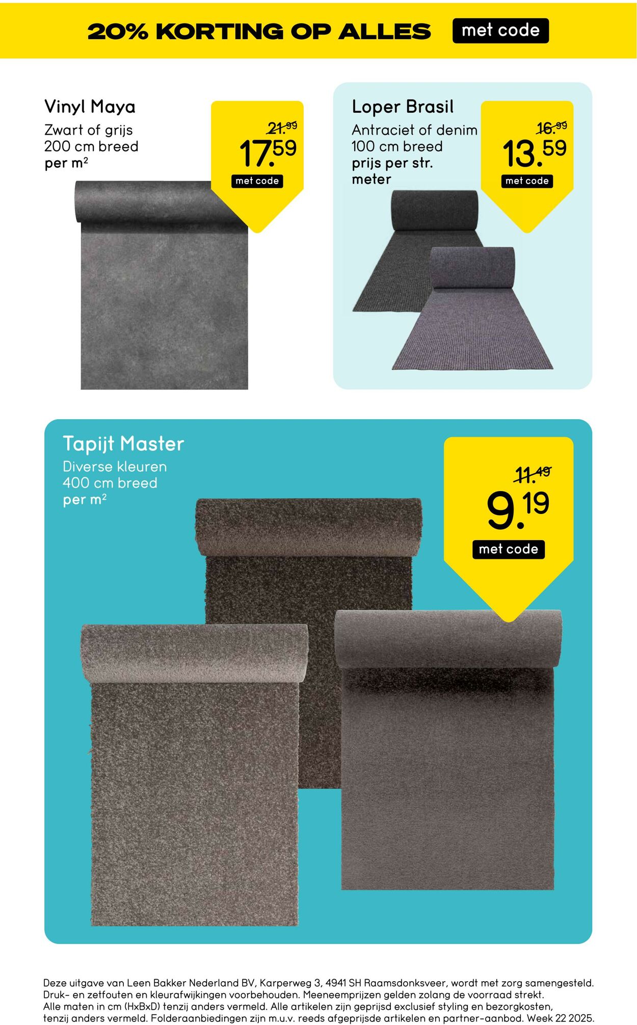 Folder Leen Bakker 29.05.2025 - 01.06.2025