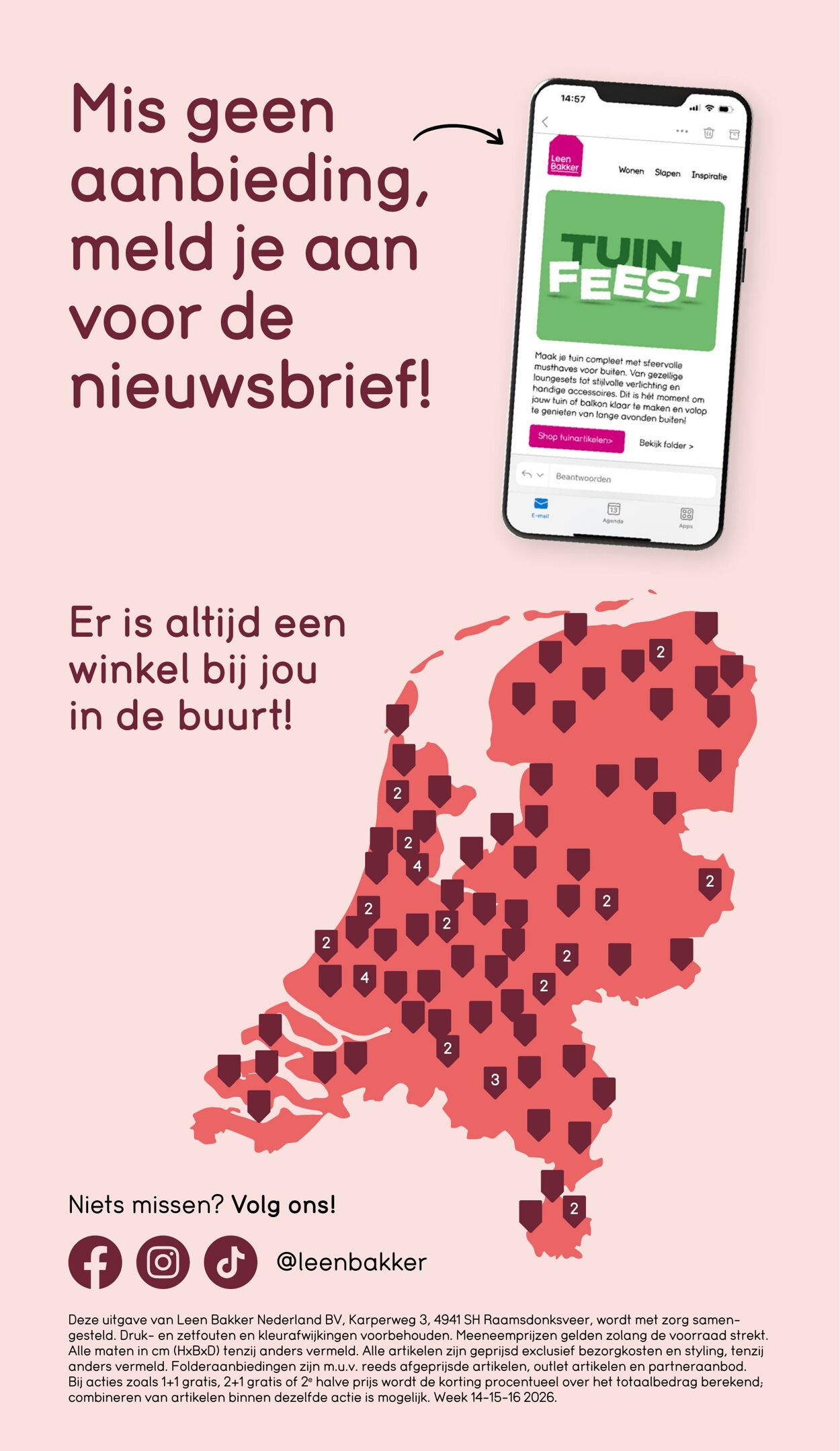 Folder Leen Bakker 18.04.2026 - 26.04.2026