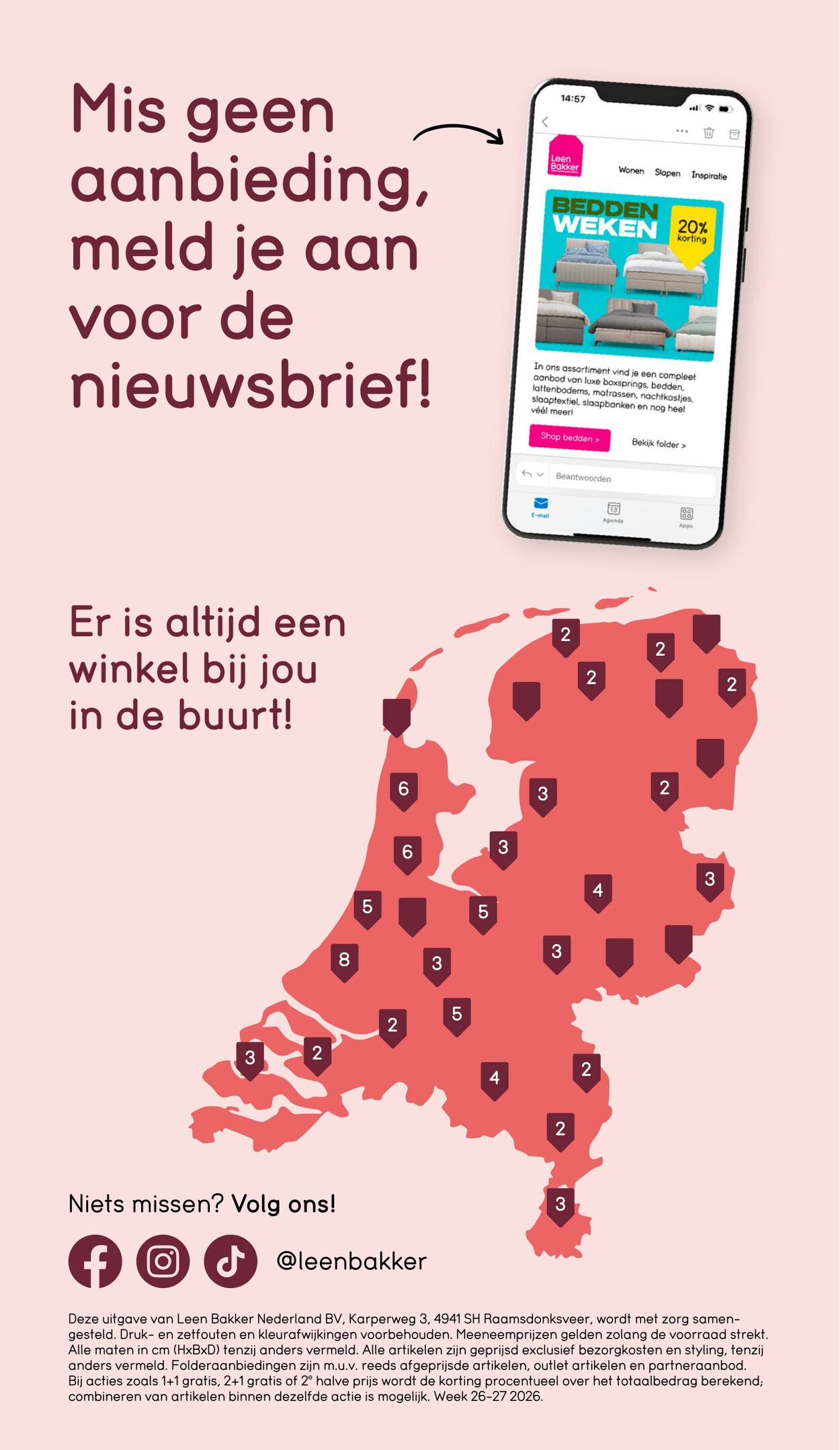 Folder Leen Bakker 29.06.2026 - 07.07.2026