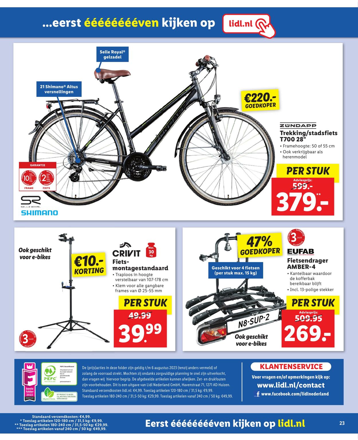 Folder Lidl 20.07.2023 - 06.08.2023