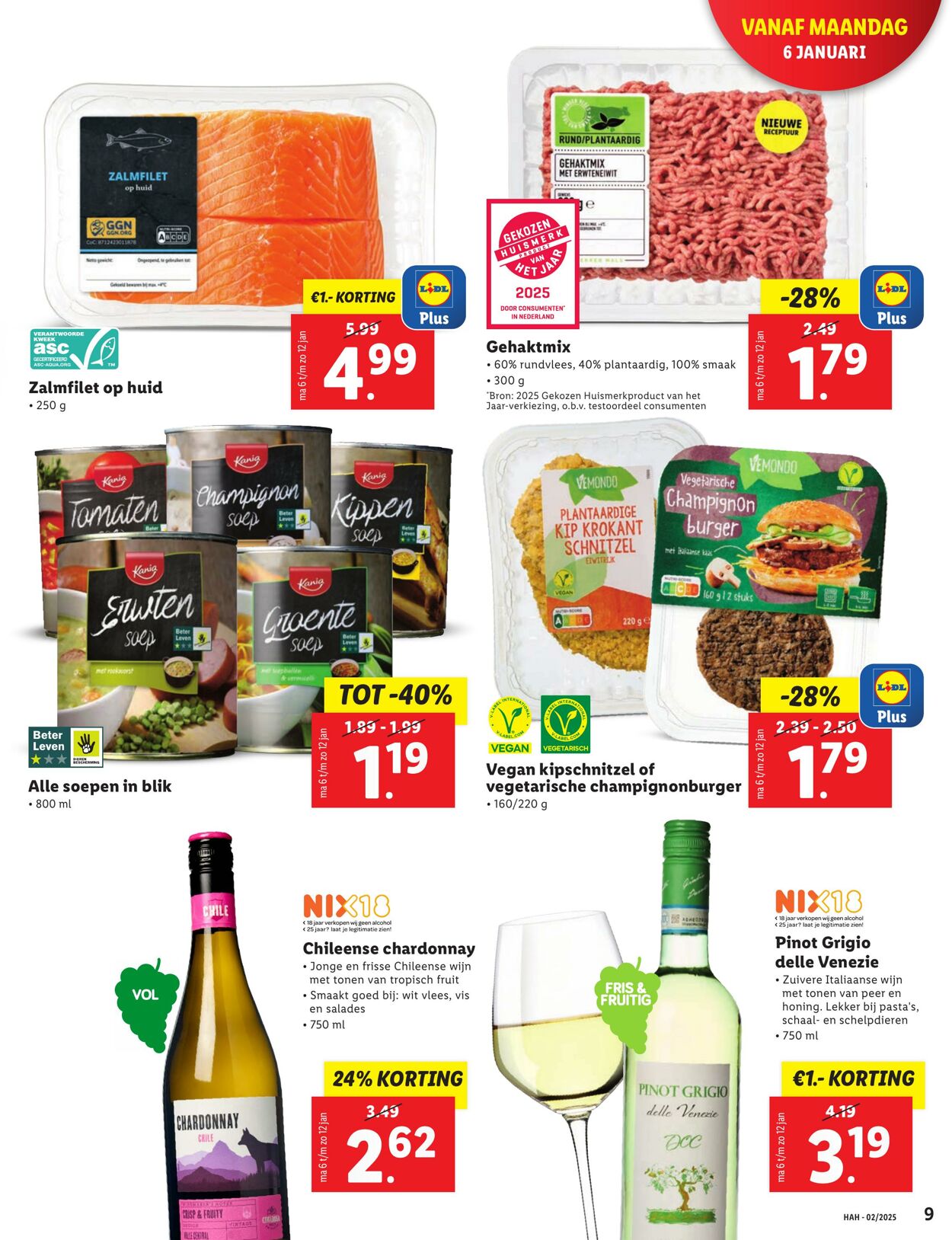 Folder Lidl 06.01.2025 - 12.01.2025