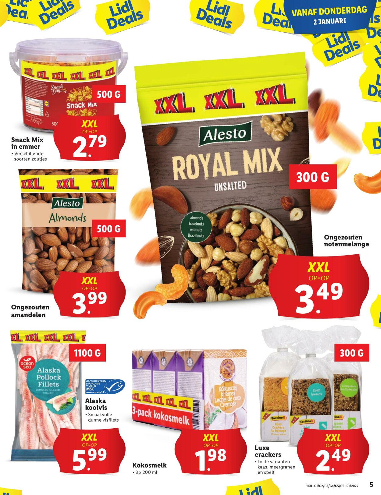 Folder Lidl 02.01.2025 - 05.01.2025