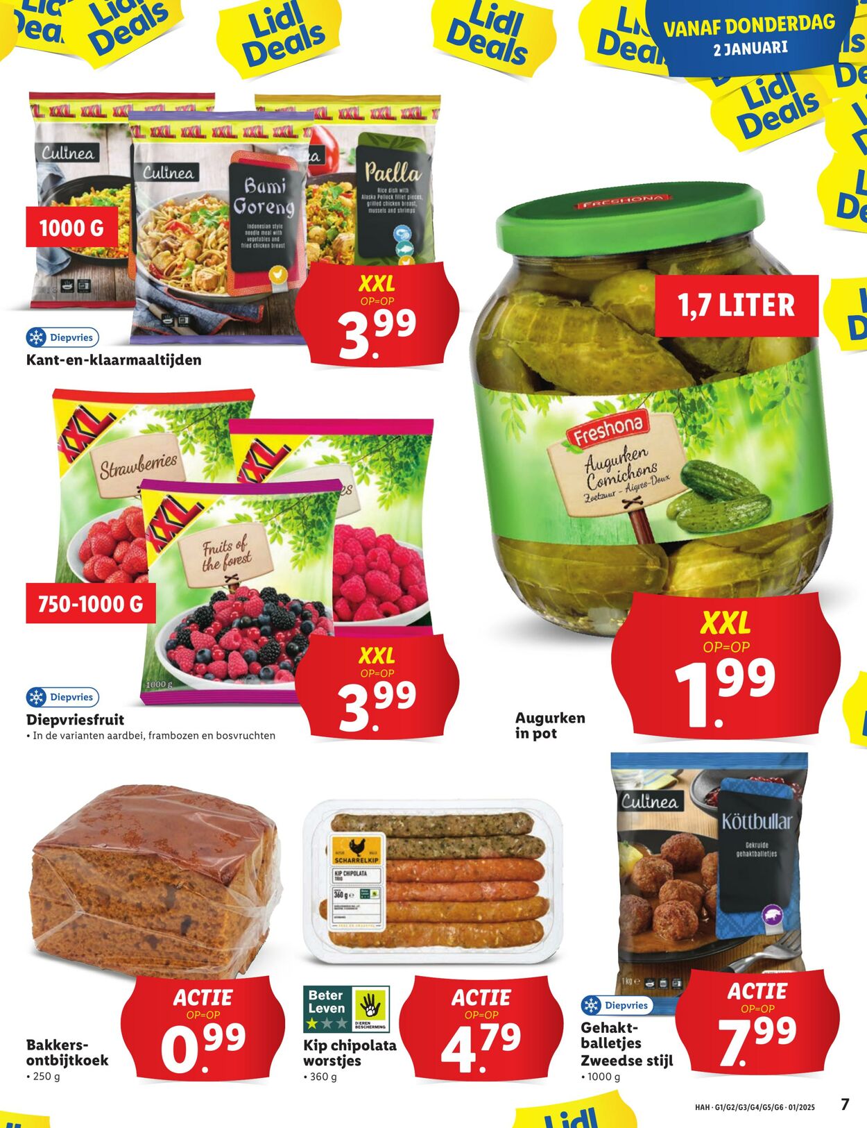 Folder Lidl 02.01.2025 - 05.01.2025