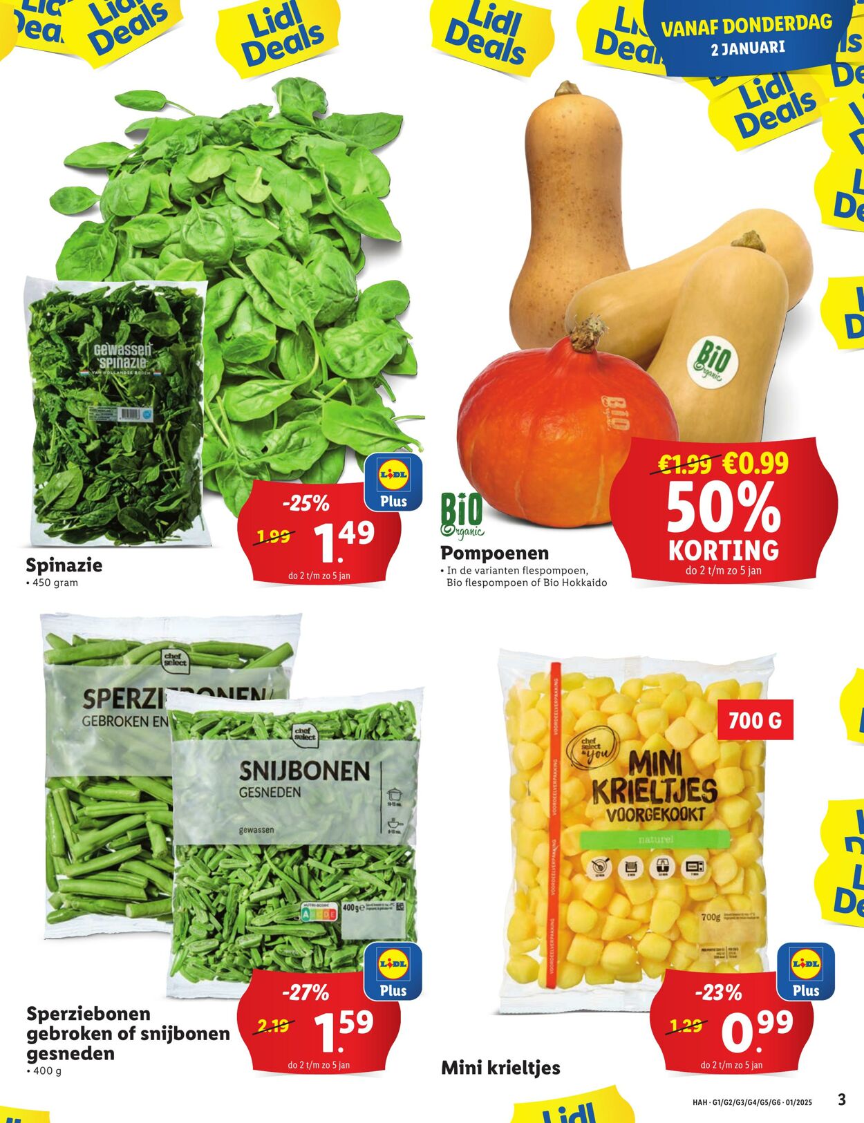 Folder Lidl 02.01.2025 - 05.01.2025