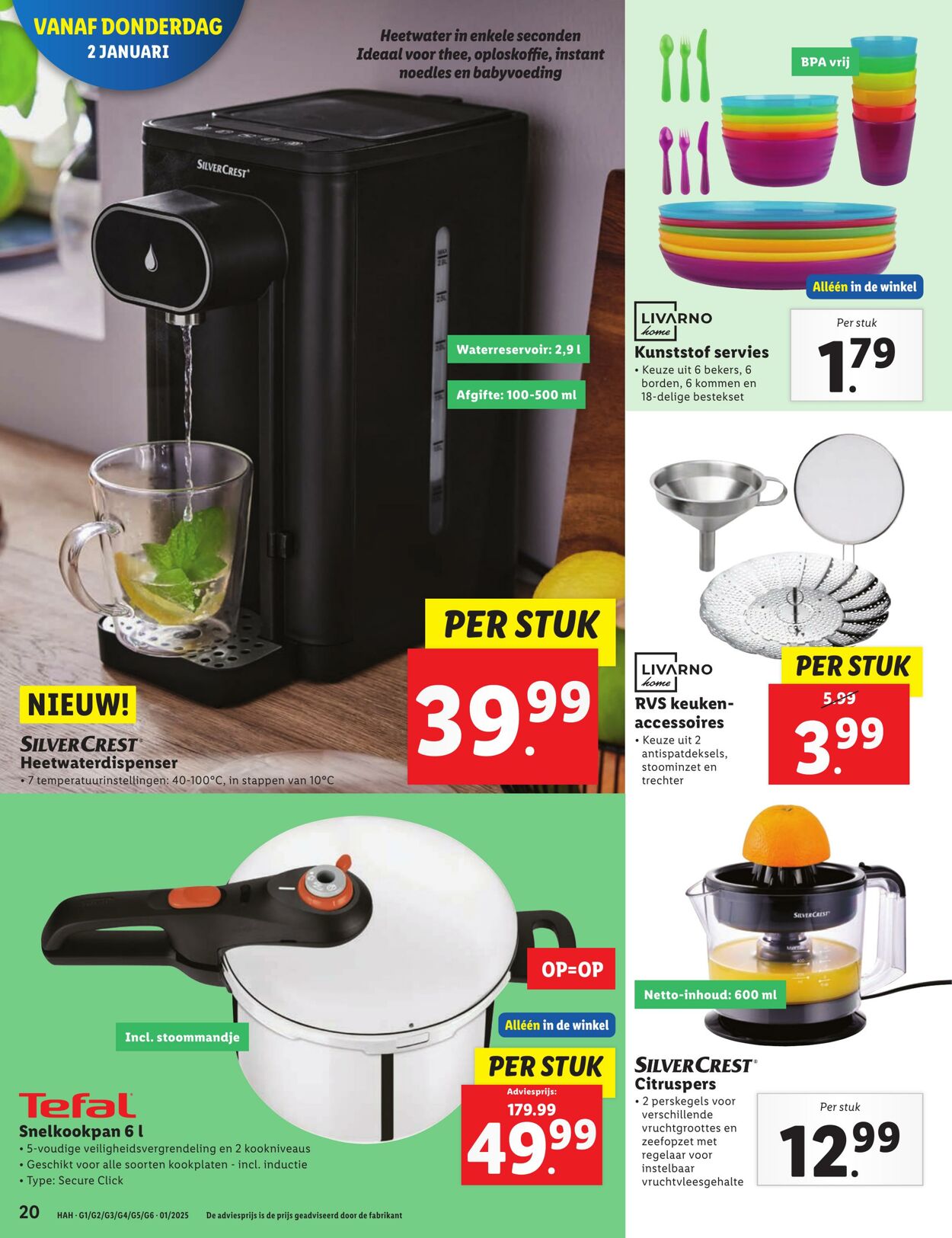 Folder Lidl 02.01.2025 - 05.01.2025