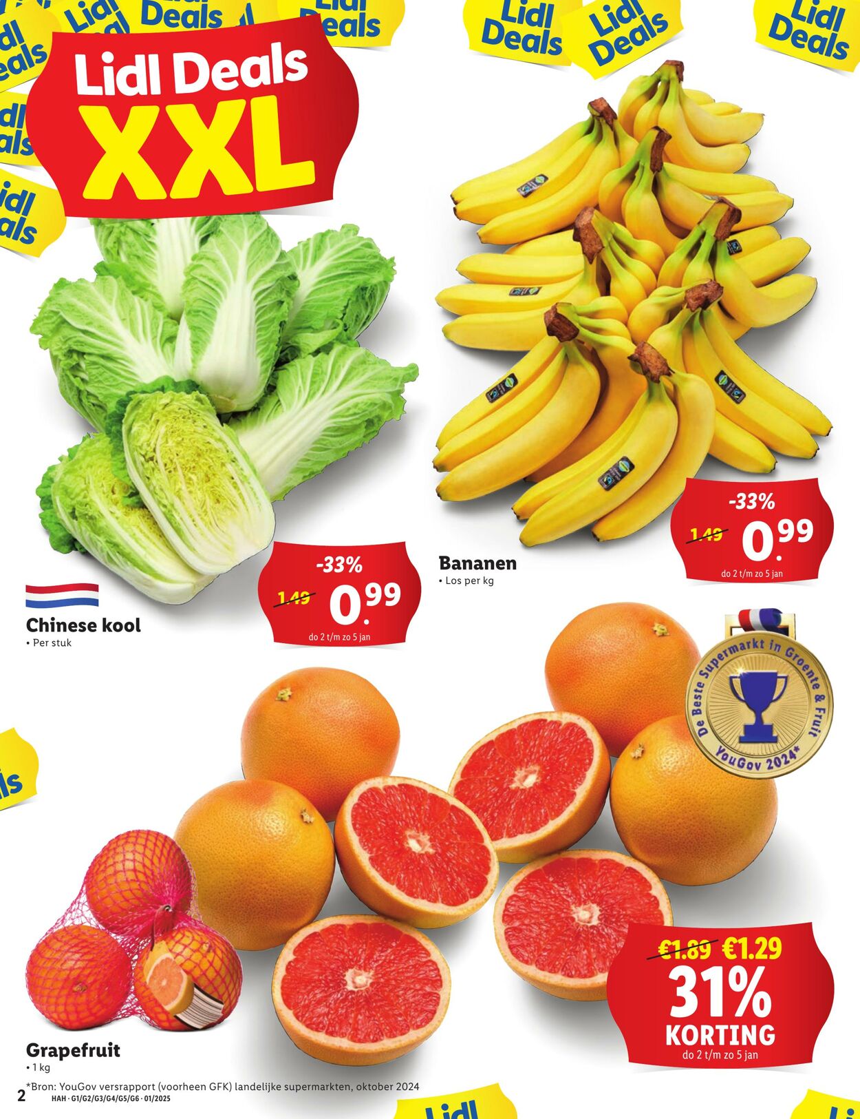 Folder Lidl 02.01.2025 - 05.01.2025