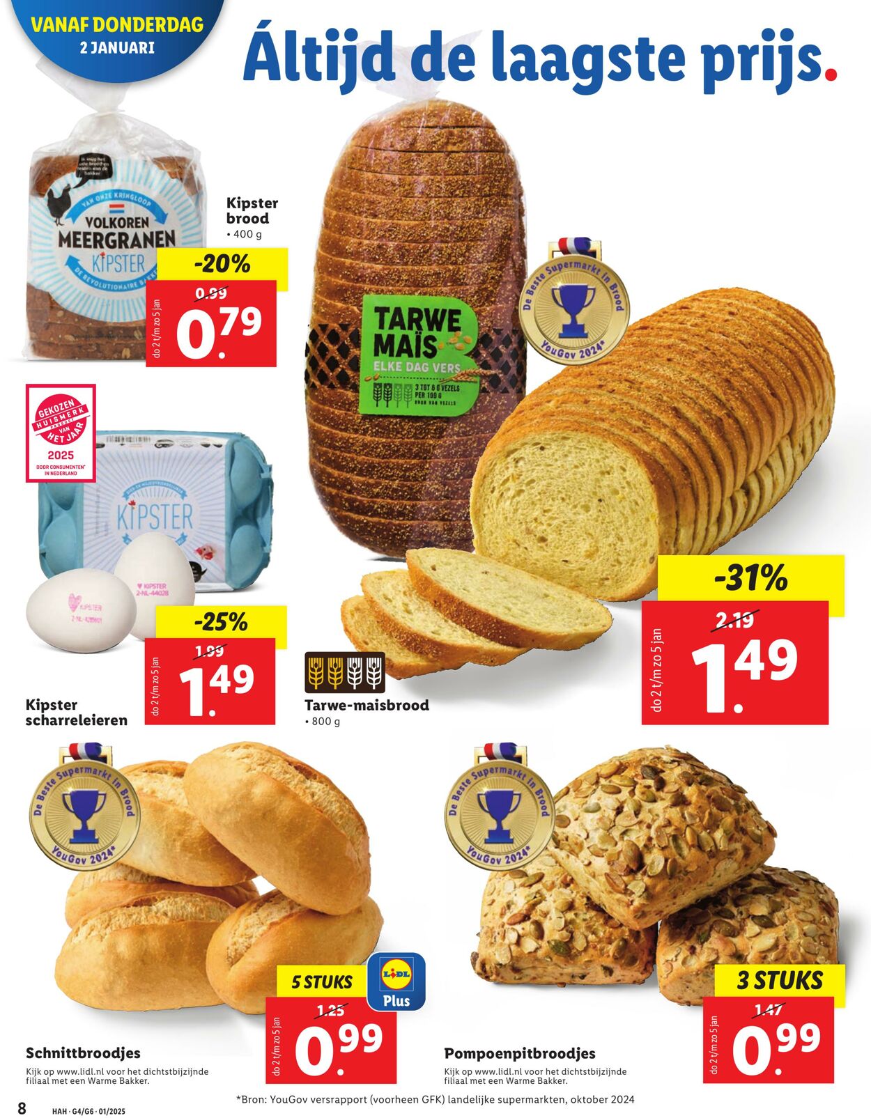 Folder Lidl 02.01.2025 - 05.01.2025