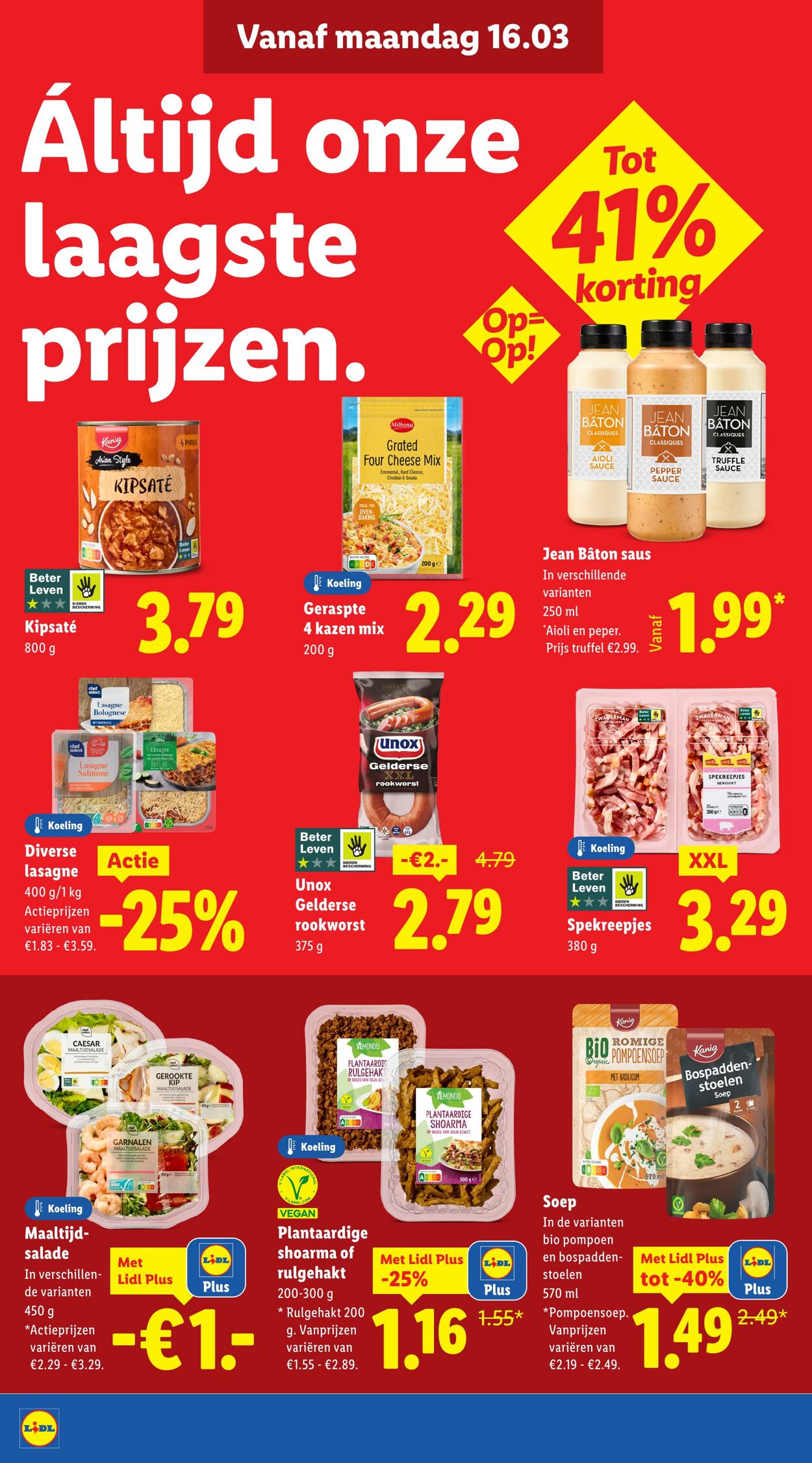 Folder Lidl 16.03.2026 - 22.03.2026