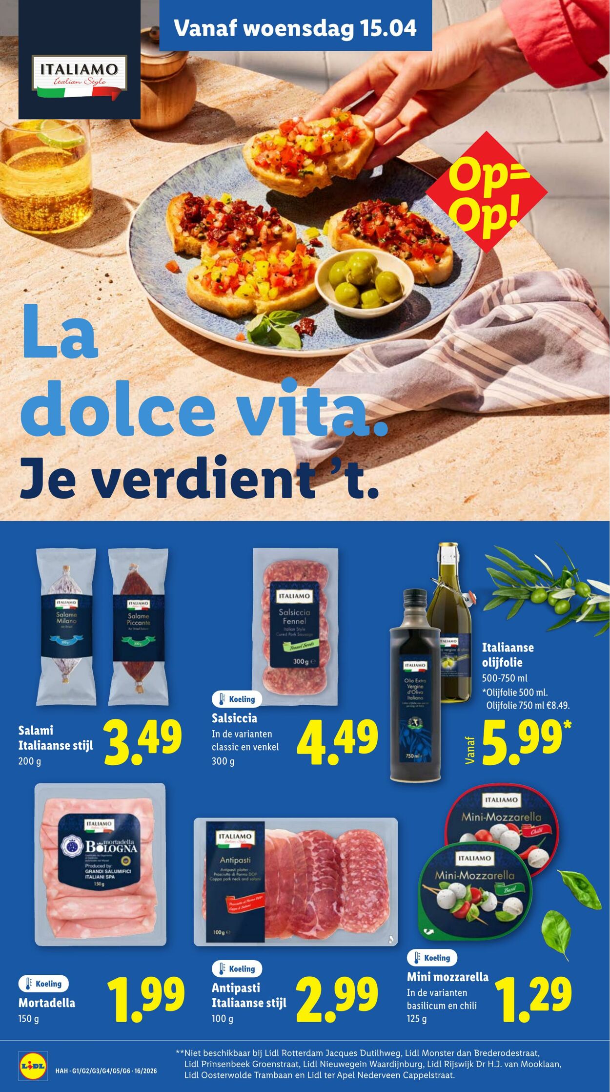 Folder Lidl 13.04.2026 - 19.04.2026