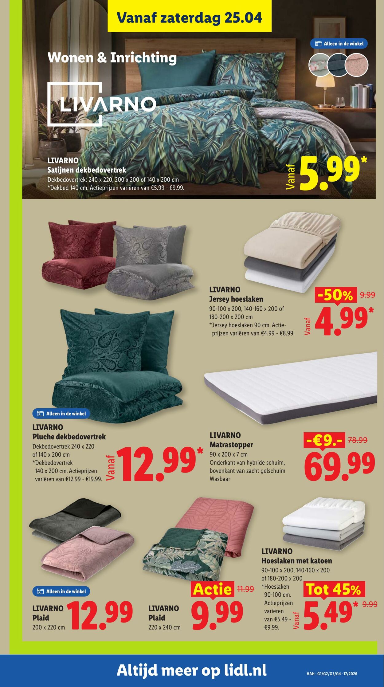 Folder Lidl 20.04.2026 - 26.04.2026