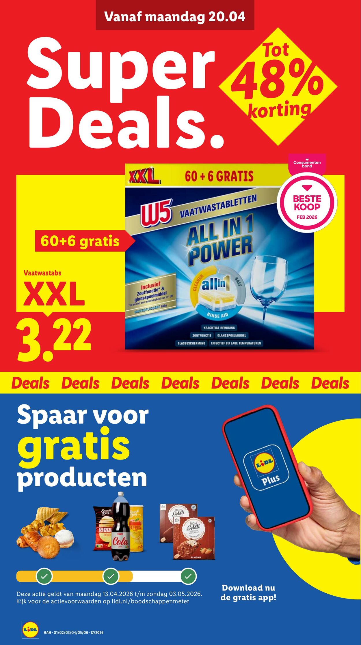 Folder Lidl 20.04.2026 - 26.04.2026