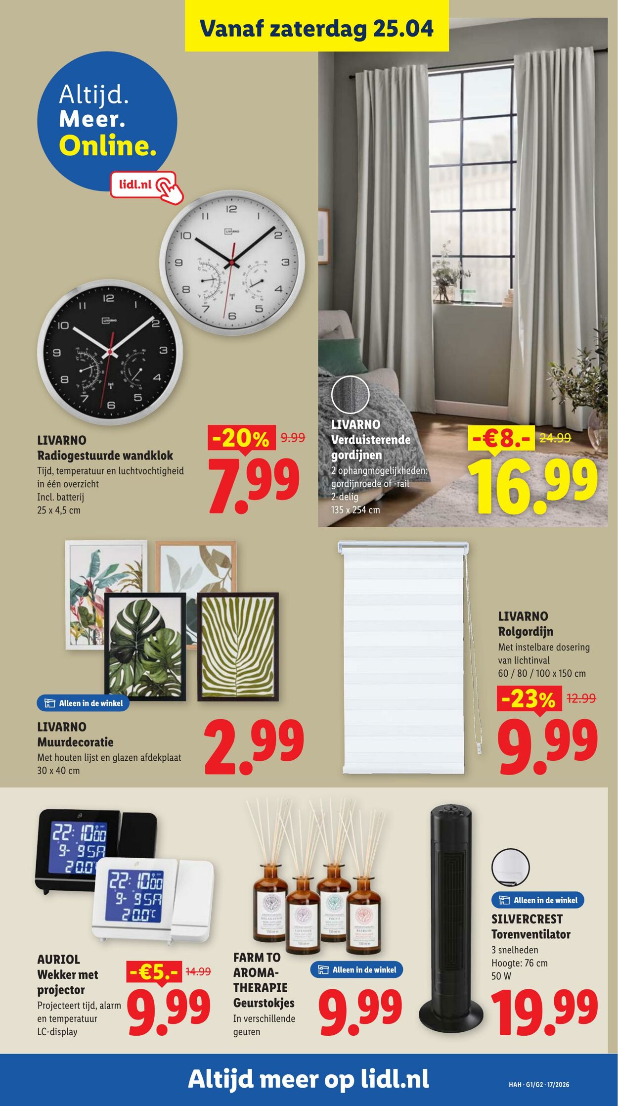 Folder Lidl 20.04.2026 - 26.04.2026