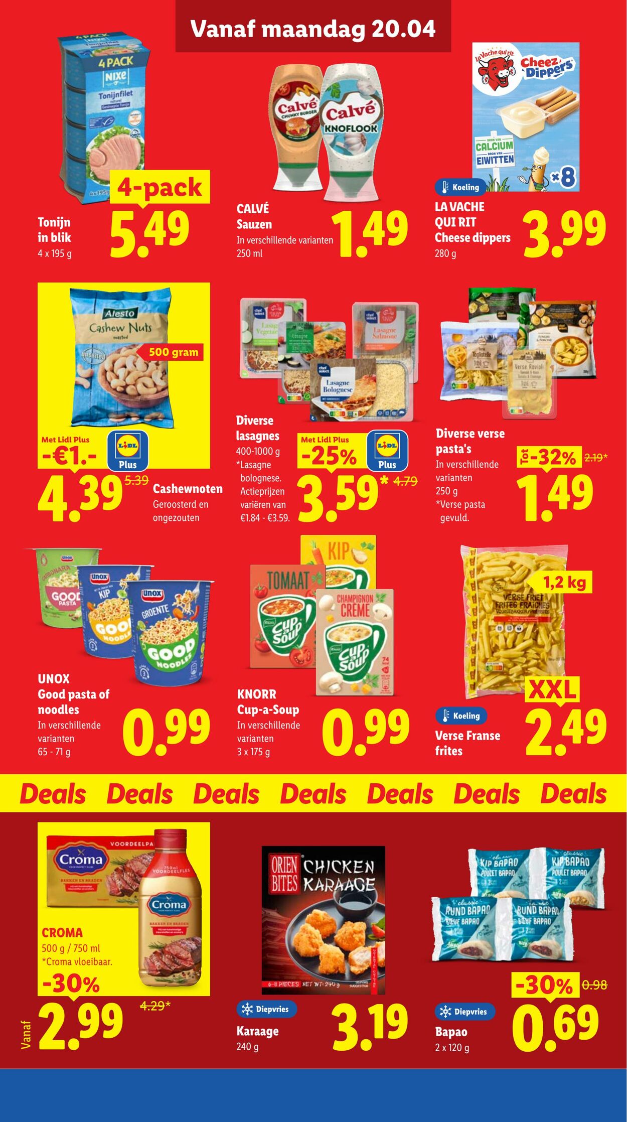 Folder Lidl 20.04.2026 - 26.04.2026