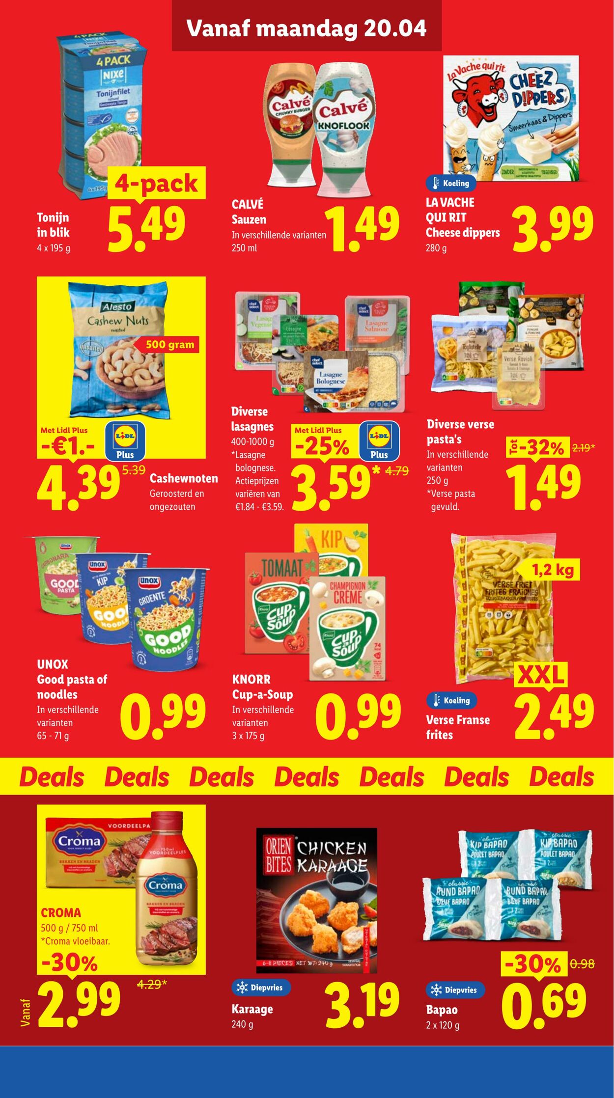 Folder Lidl 20.04.2026 - 26.04.2026