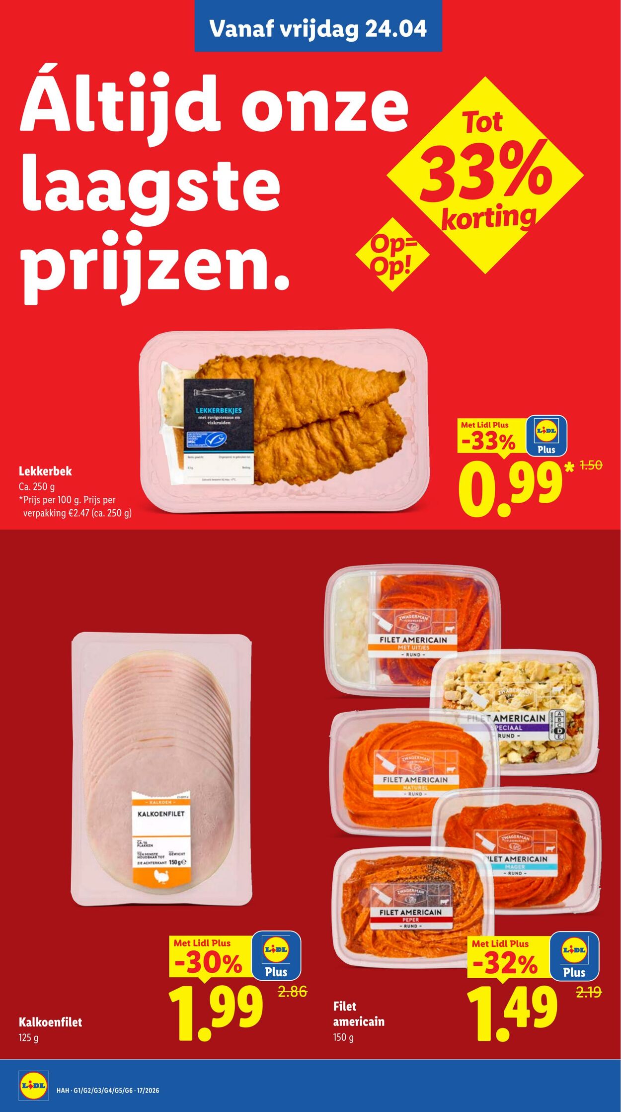 Folder Lidl 20.04.2026 - 26.04.2026