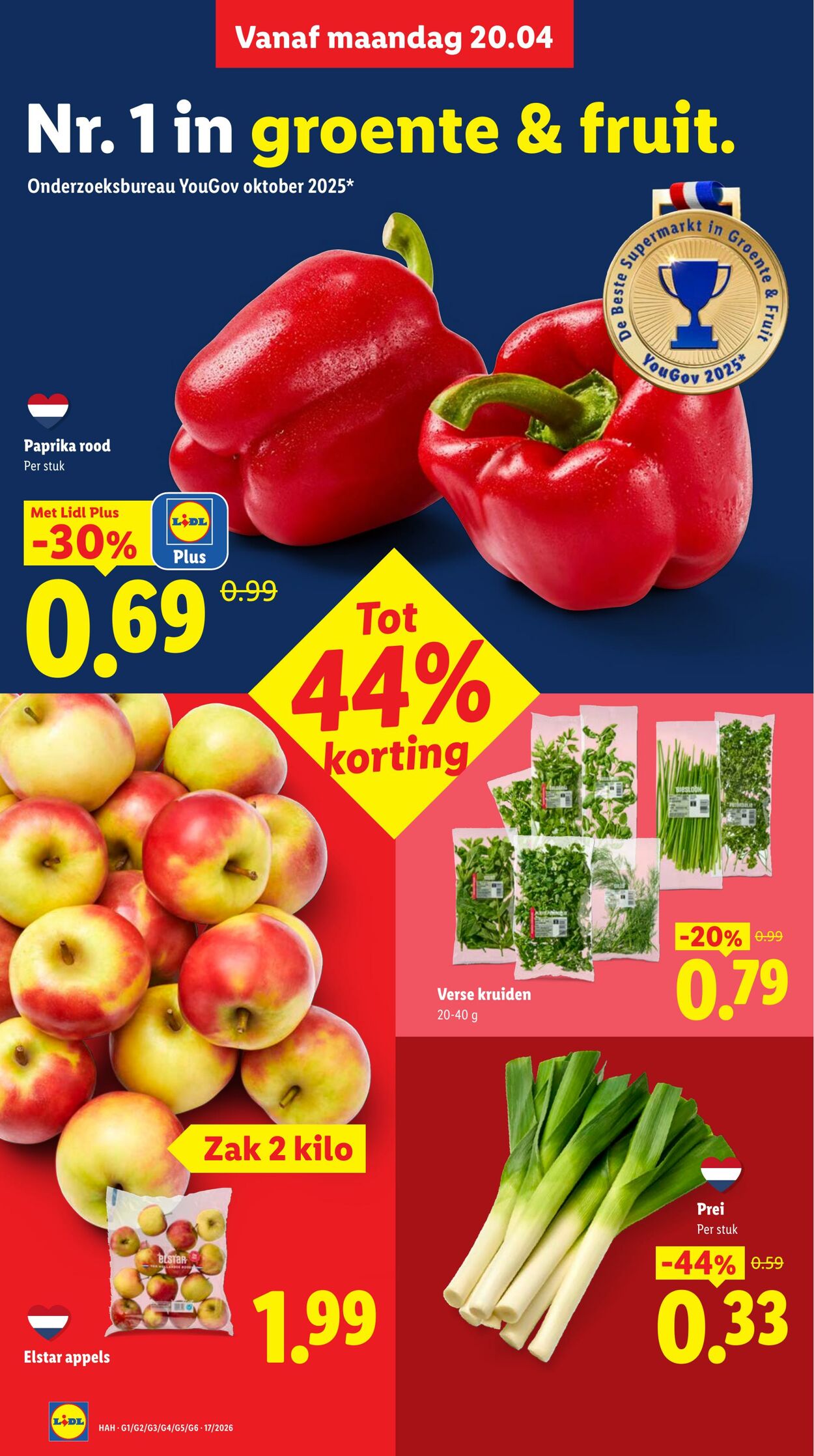 Folder Lidl 20.04.2026 - 26.04.2026
