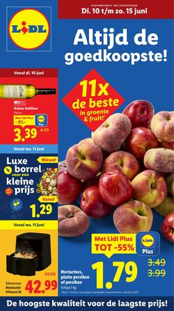 Folder Lidl 09.06.2025 - 15.06.2025