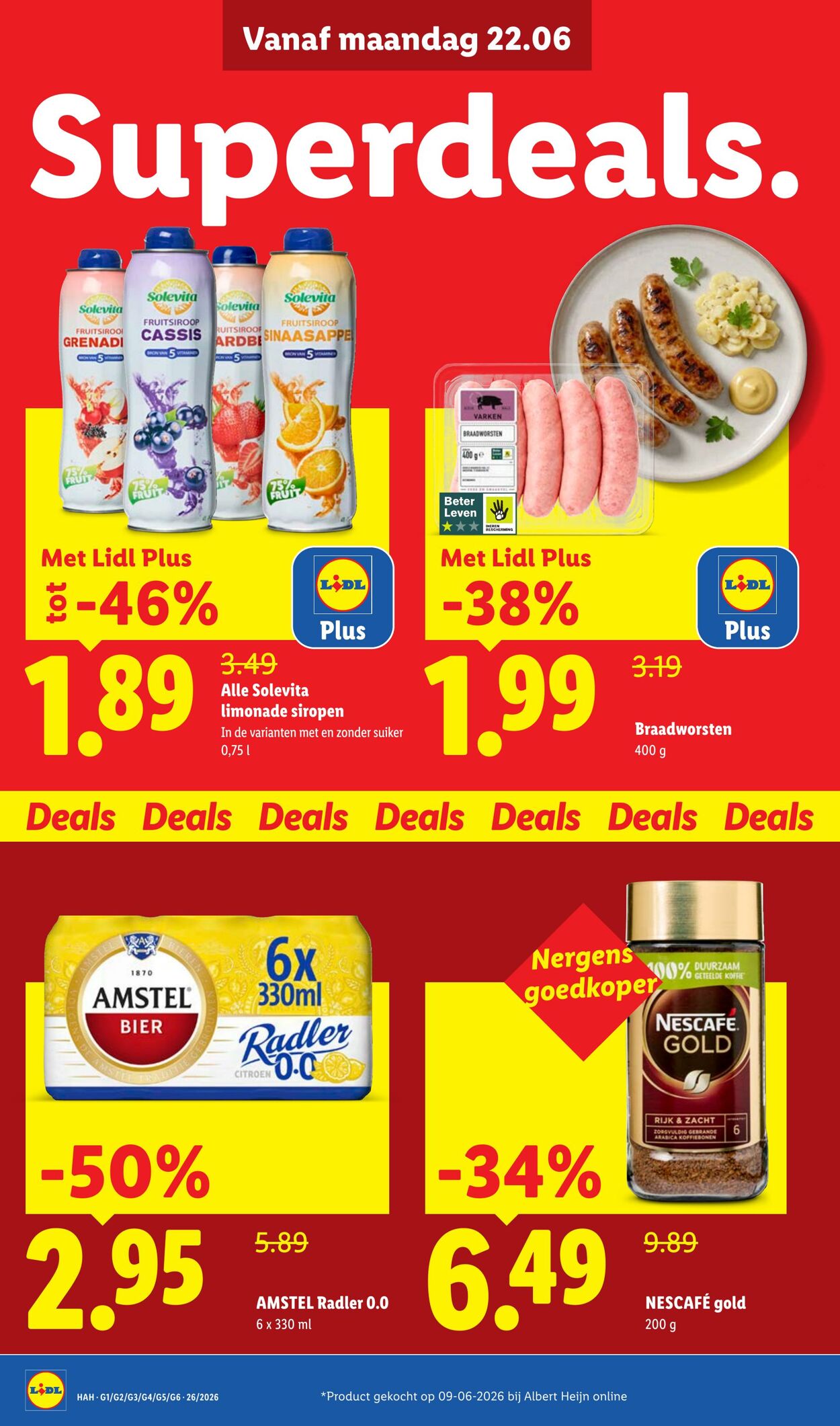 Folder Lidl 22.06.2026 - 28.06.2026