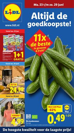 Folder Lidl 23.06.2025 - 29.06.2025