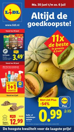 Folder Lidl 30.06.2025 - 06.07.2025