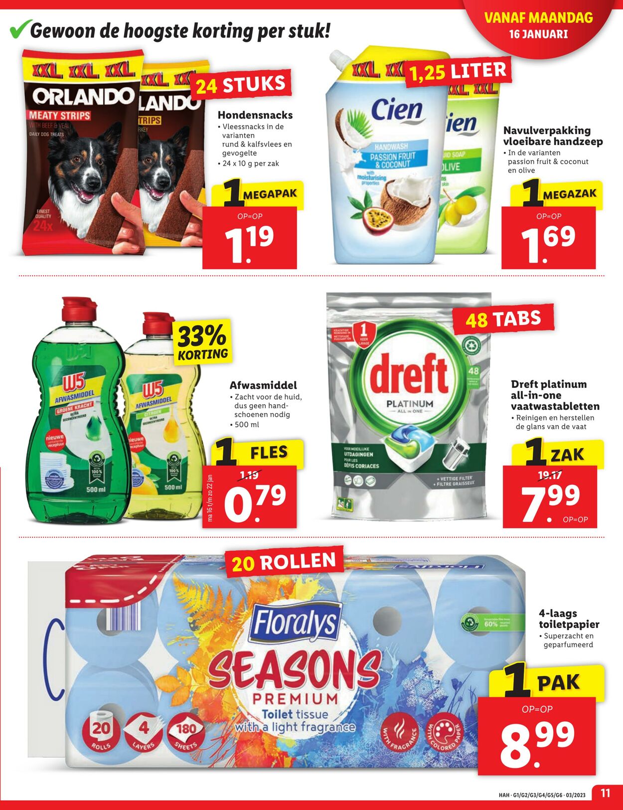 Folder Lidl 16.01.2023 - 22.01.2023