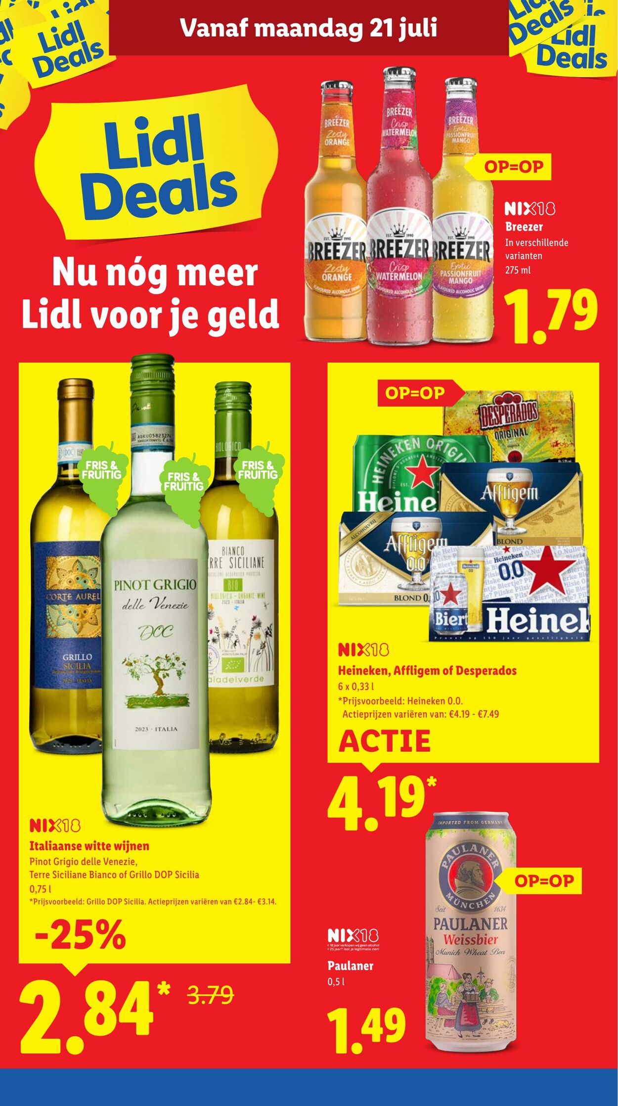 Folder Lidl 21.07.2025 - 27.07.2025
