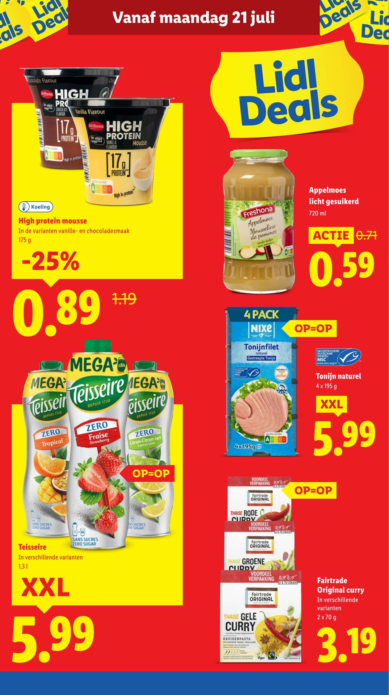 Folder Lidl 21.07.2025 - 27.07.2025
