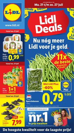 Folder Lidl 21.07.2025 - 27.07.2025