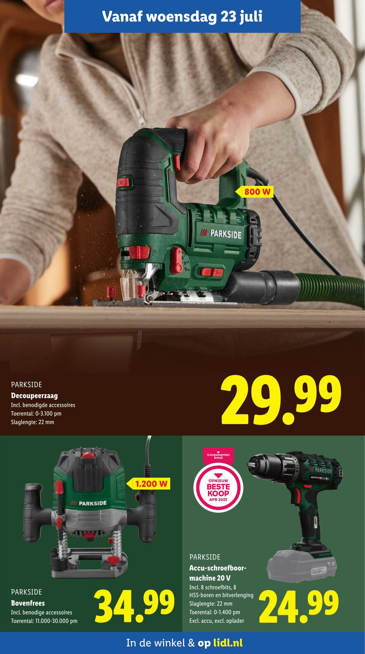 Folder Lidl 21.07.2025 - 27.07.2025