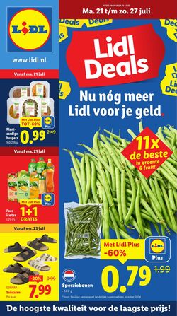 Folder Lidl 21.07.2025 - 27.07.2025