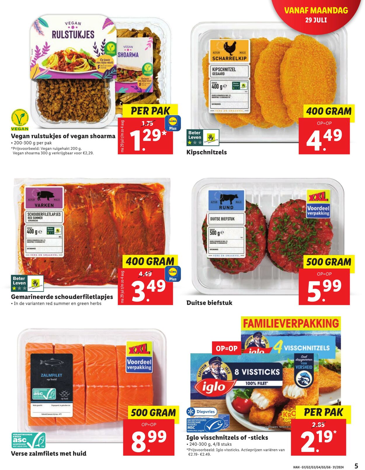 Folder Lidl 29.07.2024 - 04.08.2024