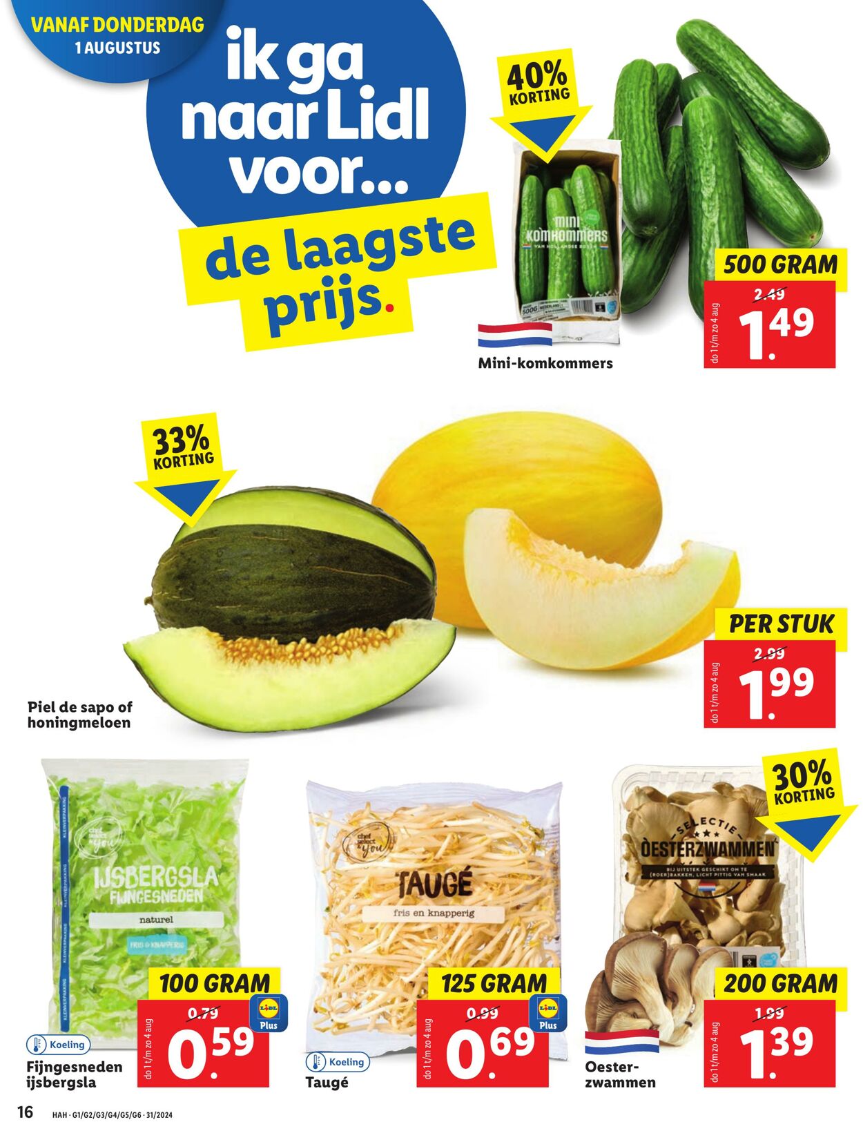 Folder Lidl 29.07.2024 - 04.08.2024