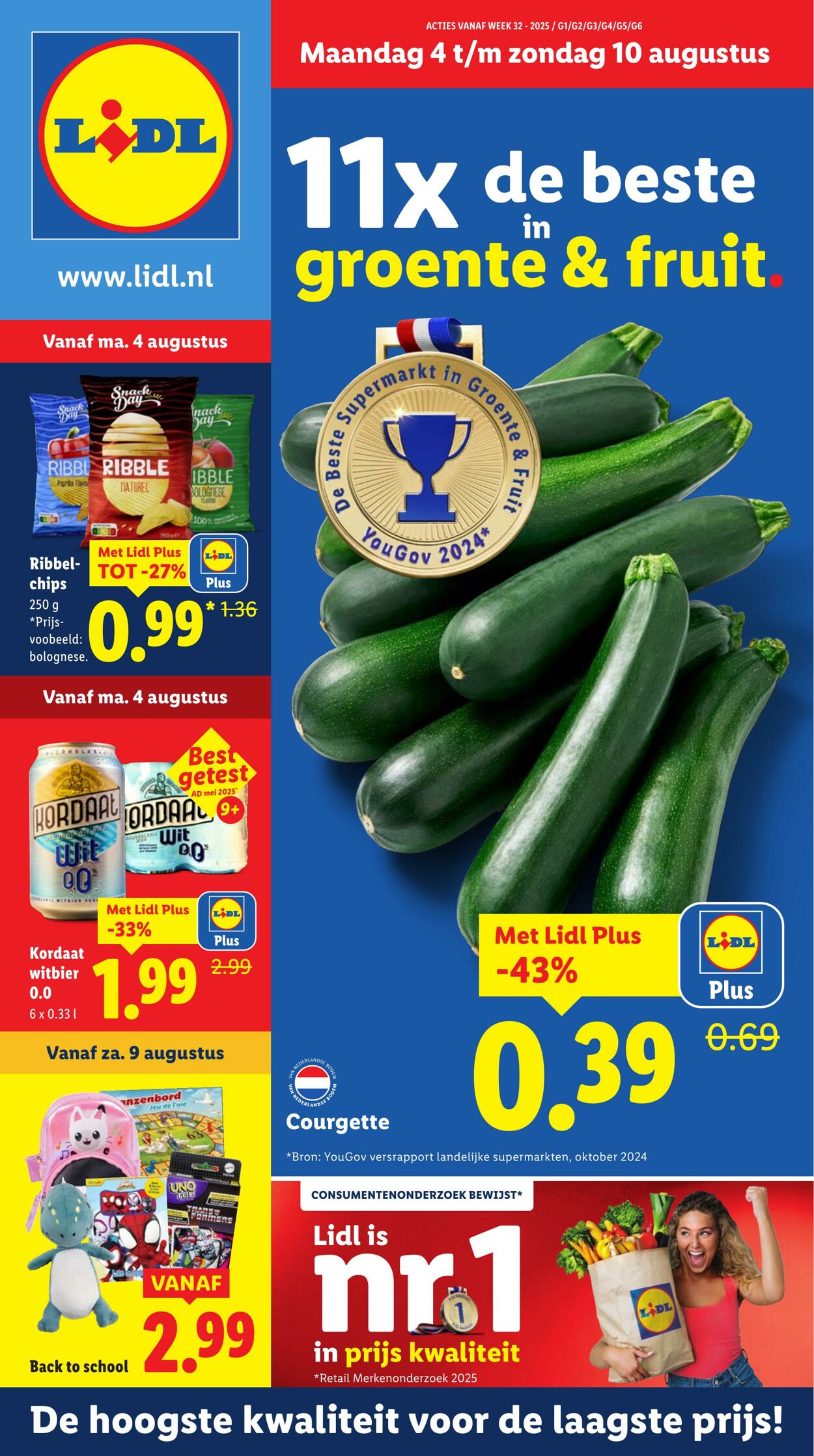 Folder Lidl 04.08.2025 - 10.08.2025