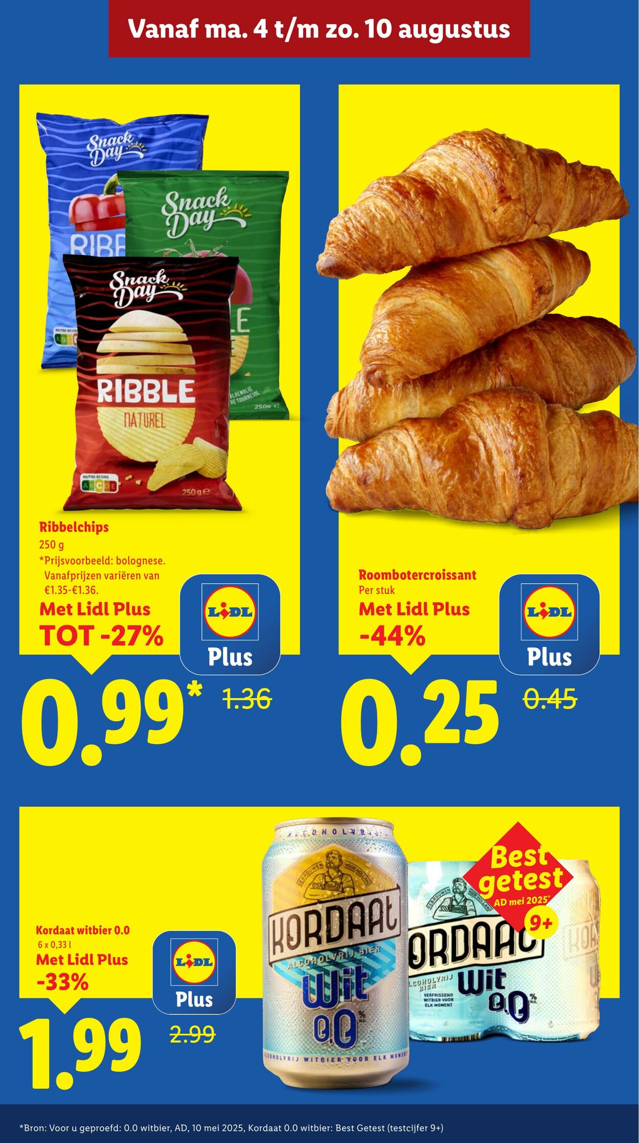 Folder Lidl 04.08.2025 - 10.08.2025