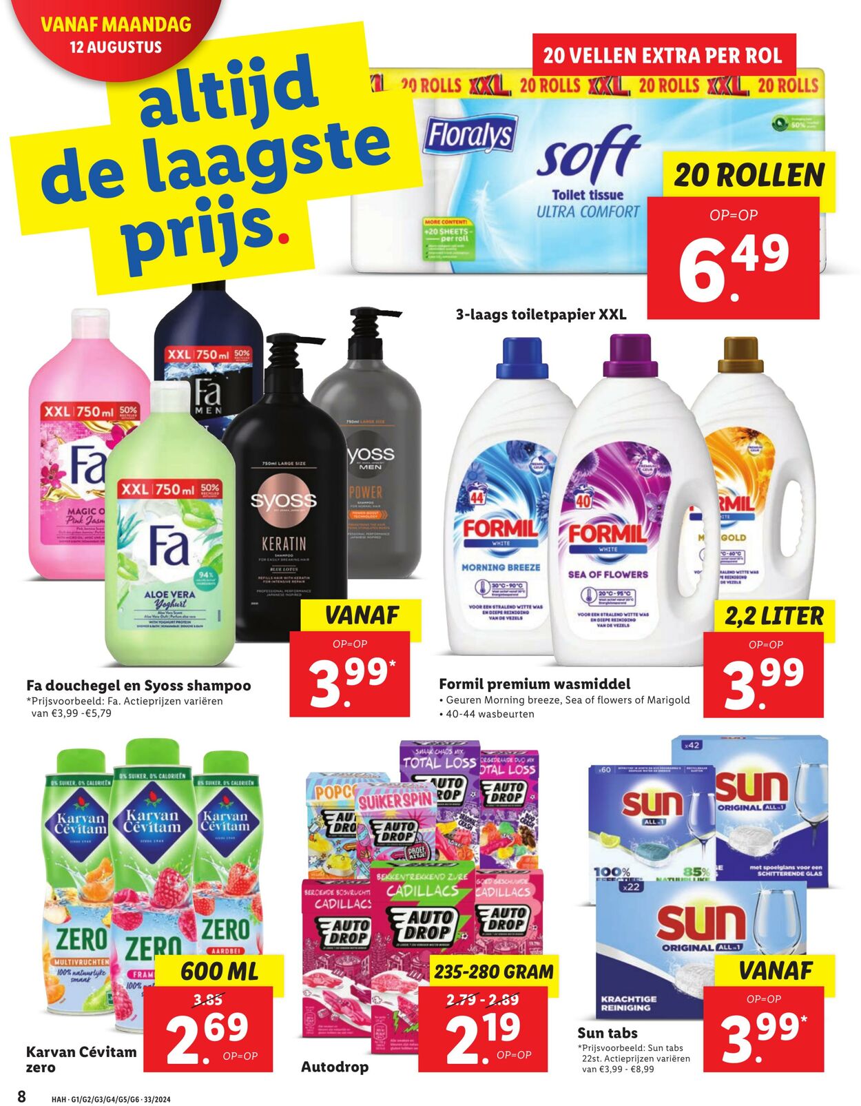 Folder Lidl 12.08.2024 - 18.08.2024