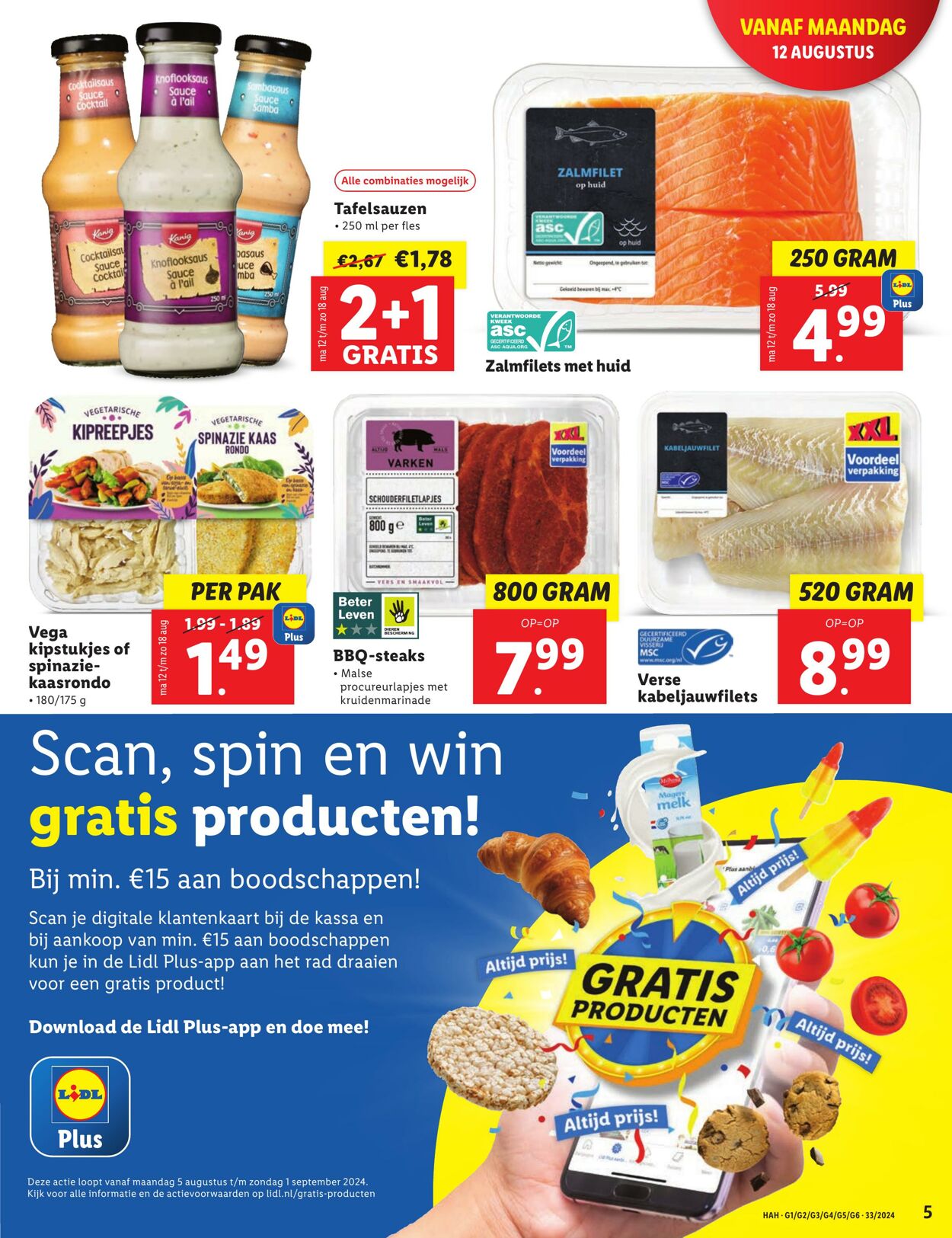 Folder Lidl 12.08.2024 - 18.08.2024