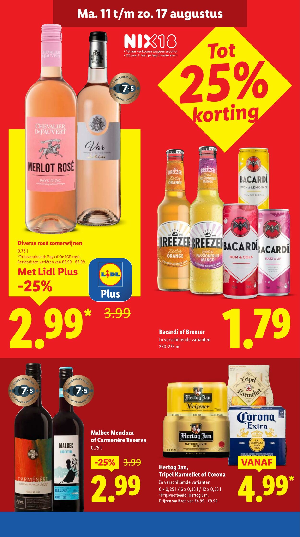 Folder Lidl 11.08.2025 - 17.08.2025