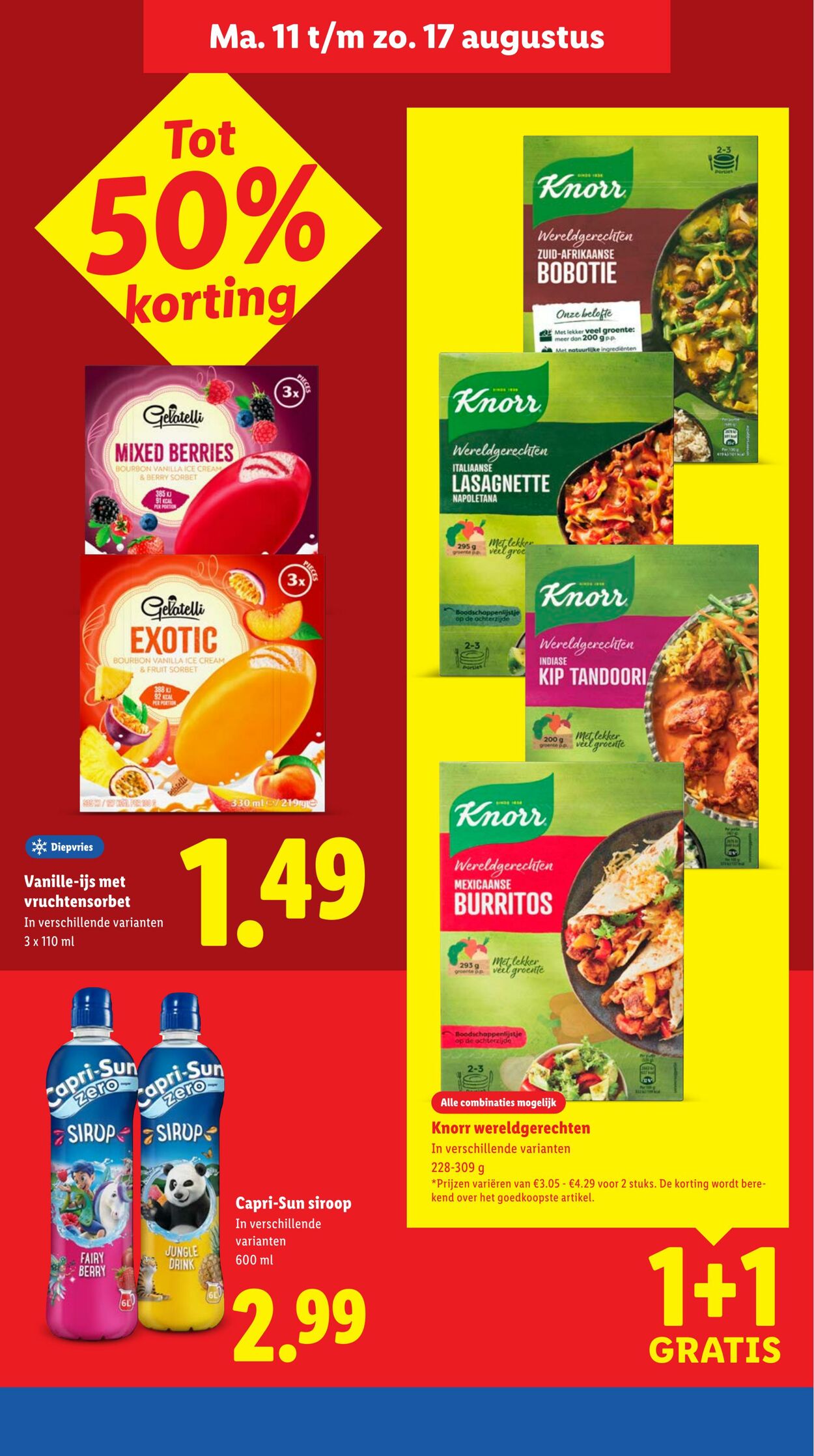 Folder Lidl 11.08.2025 - 17.08.2025