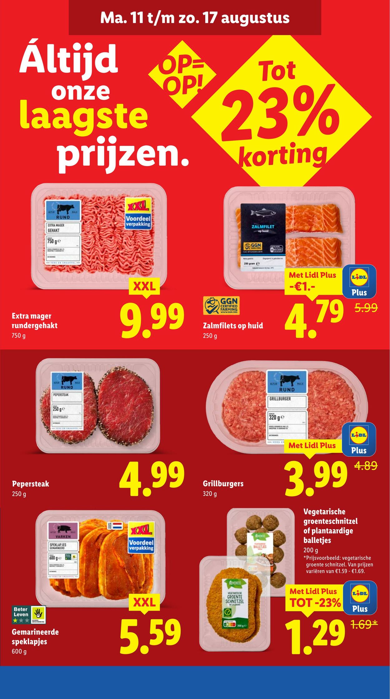 Folder Lidl 11.08.2025 - 17.08.2025