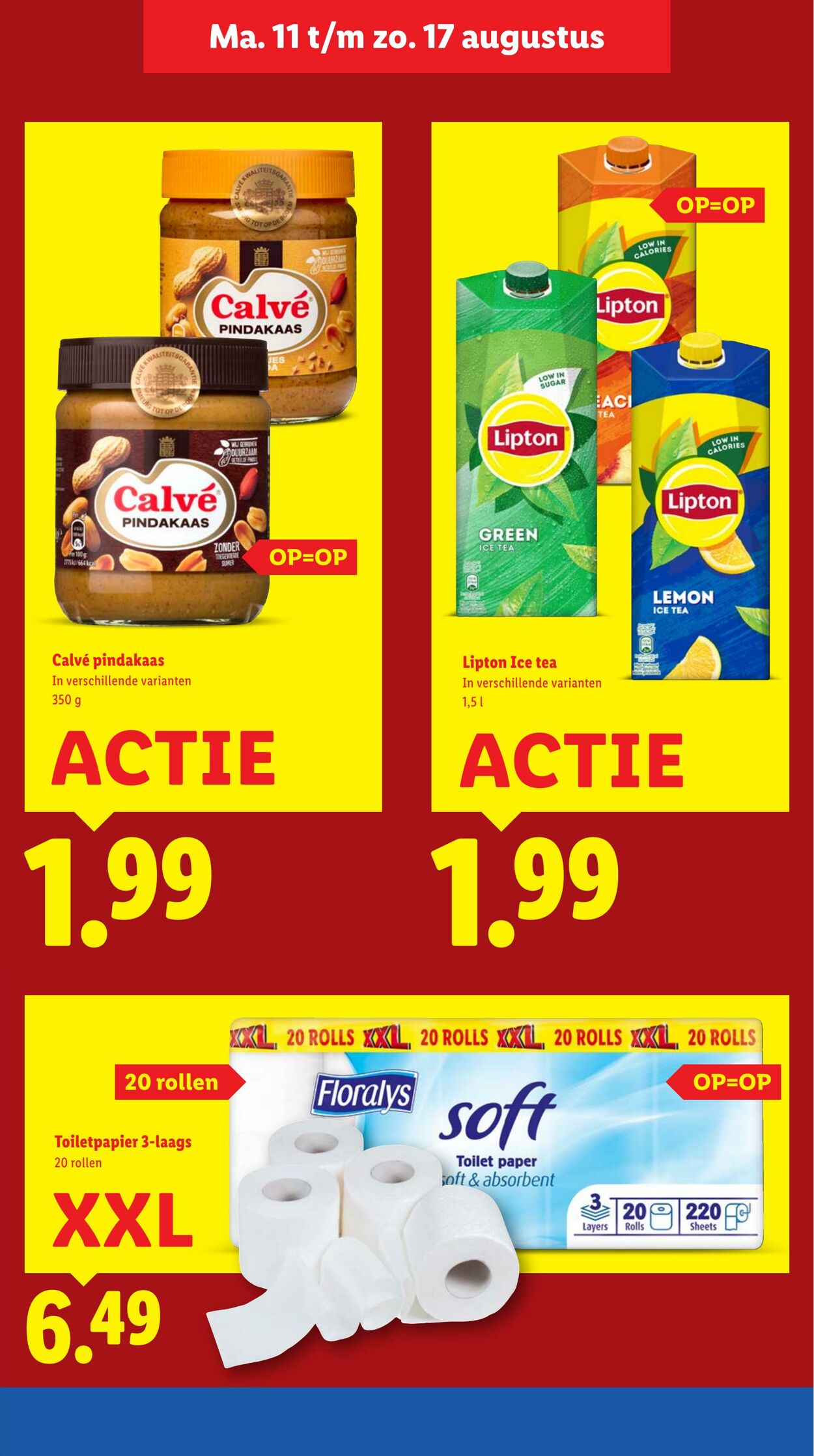 Folder Lidl 11.08.2025 - 17.08.2025