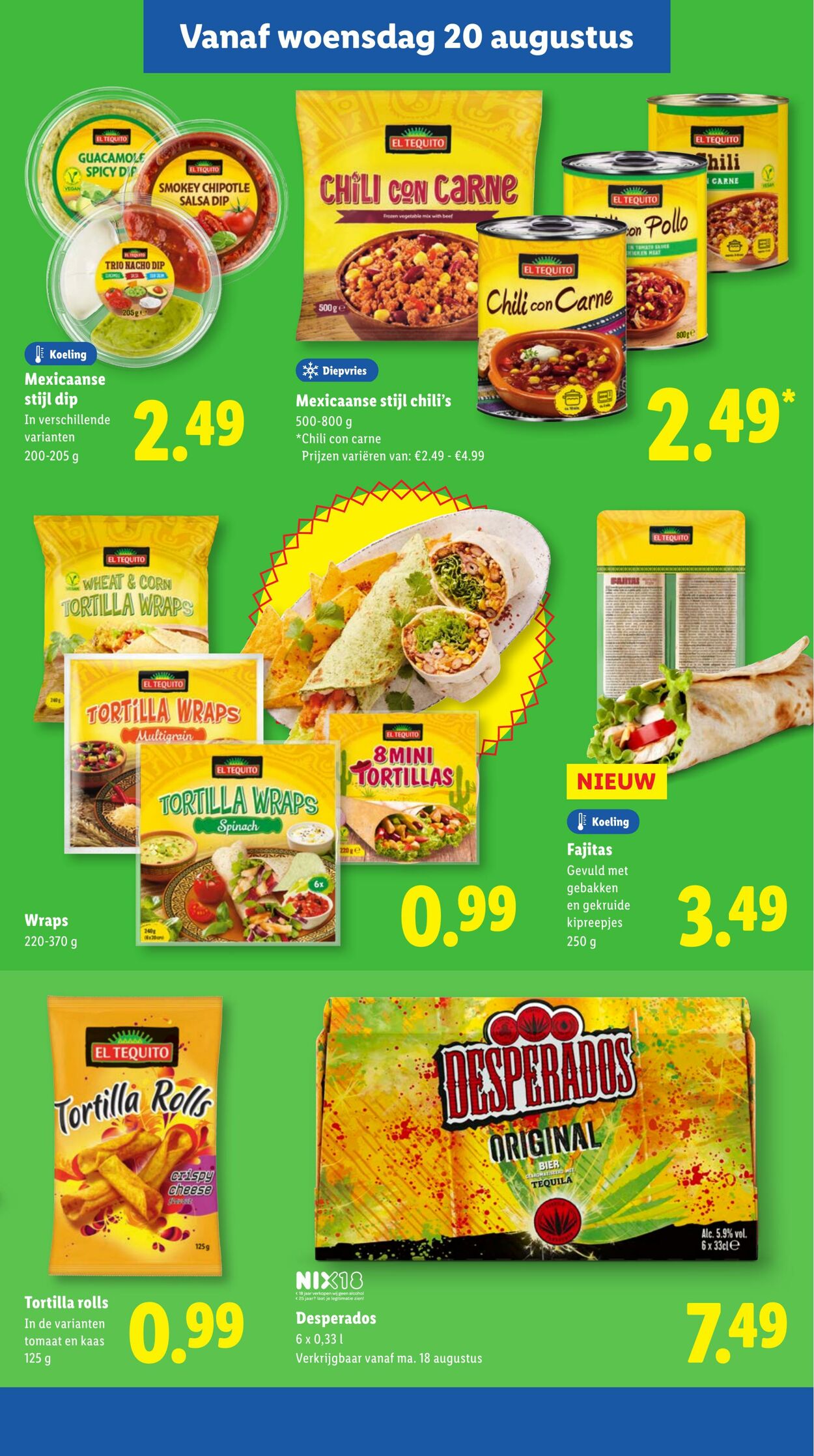 Folder Lidl 18.08.2025 - 24.08.2025